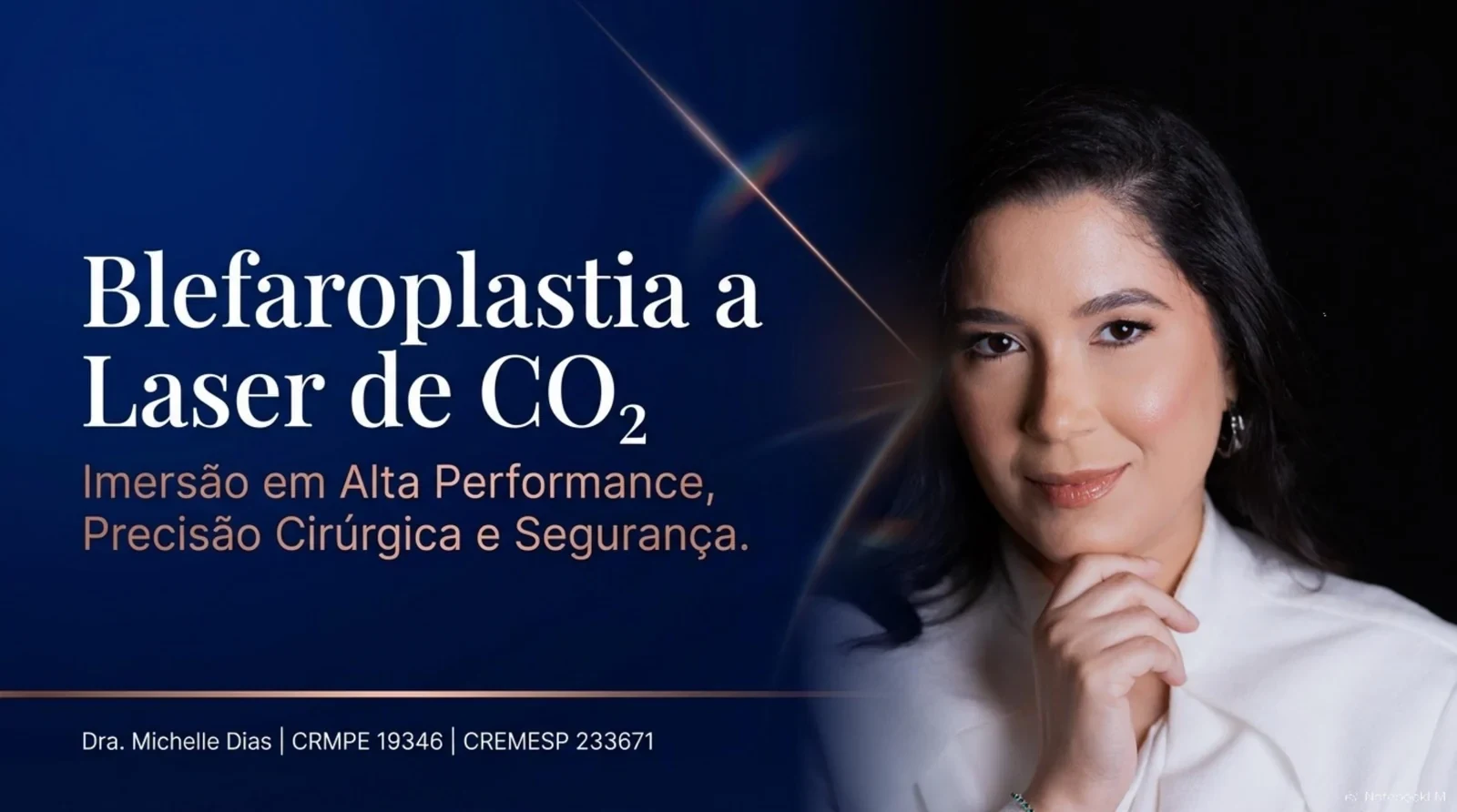 Capa do material Blefaroplastia a Laser (CO2)